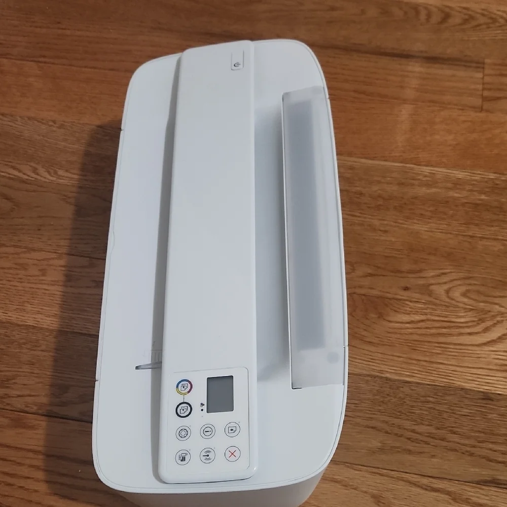 HP White DeskJet Printer 3755